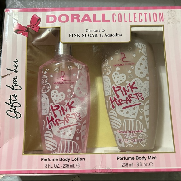 Pink Sugar by Aquolina women's boutique 2 pc Gift Set by DORALL COLLECTION mist - Picture 1 of 13